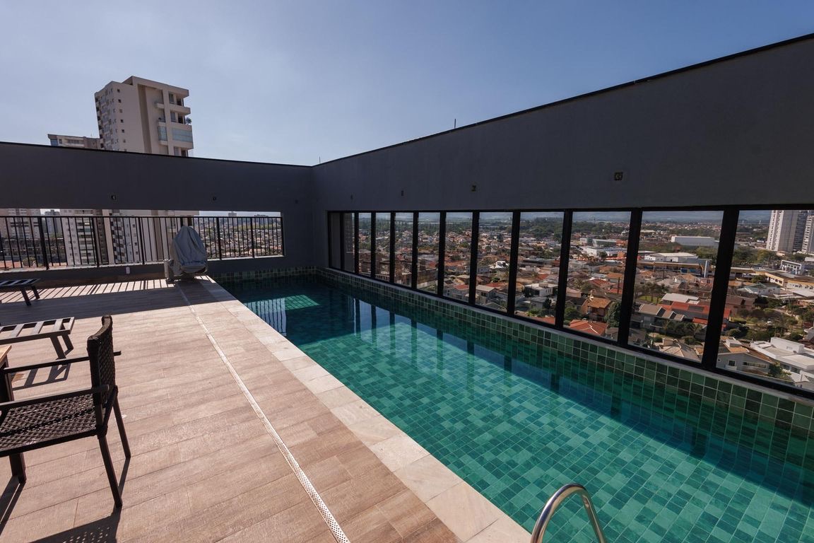 Piscina na cobertura